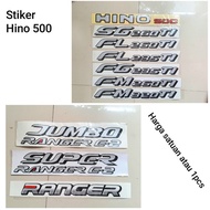 Hino 500 Lohan Super Ranger Sticker Hino 500 Sticker/