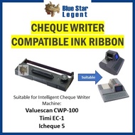 INTELLIGENT CHEQUE WRITER INK RIBBON For VALUESCAN CWP-100 TIMI EC-1 / I-CHEQUE 5 MACHINE