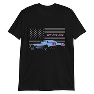Vette C5 Z06 American Patriotic Custom Car Club Short-Sleeve T-Shirt