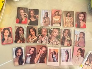 TWICE Tzuyu  Sana 小卡