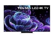 全新行貨 設有門市 TCL C835系列 55”/ 65” 4K MiniLED Google TV 智能電視（2022款）
