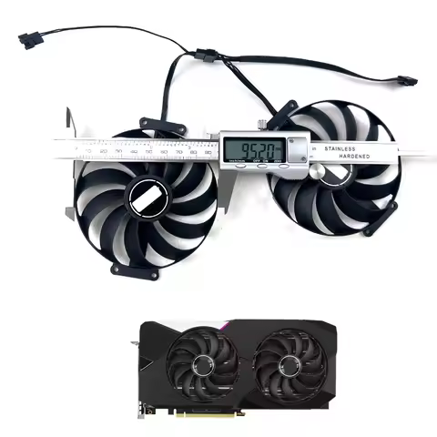 Cooling 95MM 7pin CF1010U12S FDC10U12S9-C RTX3060Ti 3070 GPU FAN For ASUS KO RTX 3060 Ti 3070 OC Edi
