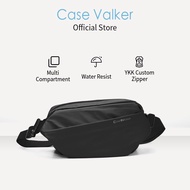 Case Valker Venture Sling Bag PU Crossbody Chest Bag YKK Zipper Water Resistant Everyday Carry EDC B