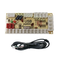 DIY Arcade USB Bộ Mã Hóa Bằng Không Chậm Trễ PC Để Joystick Bộ Điều Khiển Mô Đun Có Dây Cáp Cho PS2