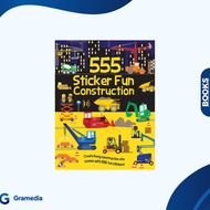 Gramedia Medan - IMPORT BOOK 555 STICKER FUN CONSTRUCTION (SSB)