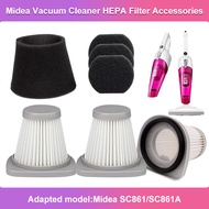 SC861 SC861A HEPA Filter Suitable For Midea Vacuum Cleaner MVC SC861R/B Replacement Accessories