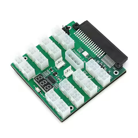 Power Supply Module Server Adapter Breakout Board for Dell PSU BTC Mining Graphics Card Computer Per