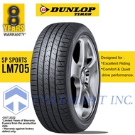 Dunlop Tires LM705 205/70 R15 Passenger Car Tire (Year 2022 with Warranty)