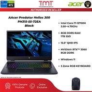 Acer Predator Helios 300 PH315-55-72EA Laptop | i7-12700H | 8GB RAM 1TB SSD | 15.6" QHD IPS | RTX306