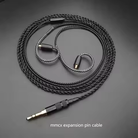 Replacement Audio Extension Cable for MMCX Shure Detachable Earphone, IE80 IE80s IE80i, IE40, A2DC,
