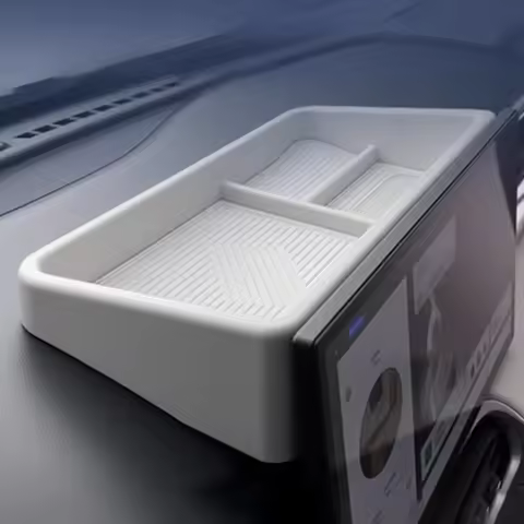 For Geely Xingyuan Car Central Control Screen Behind-the-scenes Storage Box Armrest Box Storage Car 