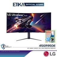 LG UltraGear 45GR95QE | 45'' WQHD with 240Hz OLED Curved Gaming Monitor | AMD FreeSync Premium