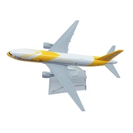 Fly SCOOT Airline B777 Plane Model 16CM 1:400 Airplane 777 B777 Model With Base Alloy Aircraft Plane