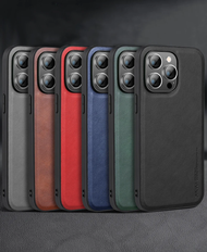 Ốp lưng cho iPhone 16 Pro Max iPhone 16 Pro iPhone 16 Plus iPhone 16 hiêu X-Level lưng da viền mềm c