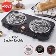 GDeal Cooking Single/Double Normal Electric Iron Stove Burner Kitchen Hot Plate