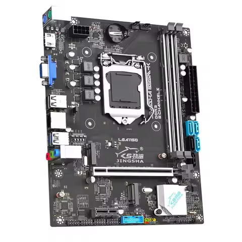 JINGSHA B85 M-K motherboard PC assembly complete kit with i7 4790 processor and 16GB memory placa ma