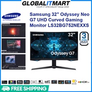 Samsung S32BG752 32" Odyssey Neo G7 165Hz UHD Curved Gaming Monitor LS32BG752NEXXS (Brought to you by GLOBAL IT MART PTE LTD)