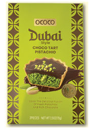 OCOCO 『杜拜式』開心果朱古力【脆撻】 (70g)