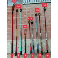 Spinning stick set: Hunting stick 2m1 collapsible 1m1 spoon