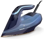 Philips Azur 8000 Series Iron, 3000W Power, SteamGlide Elite Soleplate, 55g/min Steam Output, 240g S