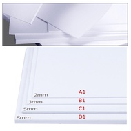 2pcs 200*300mm Sintra PVC Board ,Thickness:2mm/3mm/5mm/8mm, High Density PVC Foam Board Accessoriy D
