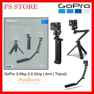 GOPRO ORIGINAL MALAYSIA 3WAY 3-Way 2.0 (Grip | Arm | Tripod) FOR HERO11 HERO10 HERO9 HERO8 HERO7 HER