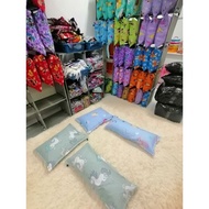 Sarung Bantal Peluk Budak (utk saiz bantal 26inci x 11inci) pillow bolster case kid 100% cotton or c