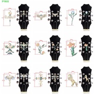 PYXIS Guitar Panel Sticker, Personalise Novelty Guitar Head Sticker, Folk Electric Guitar Inlay DIY 