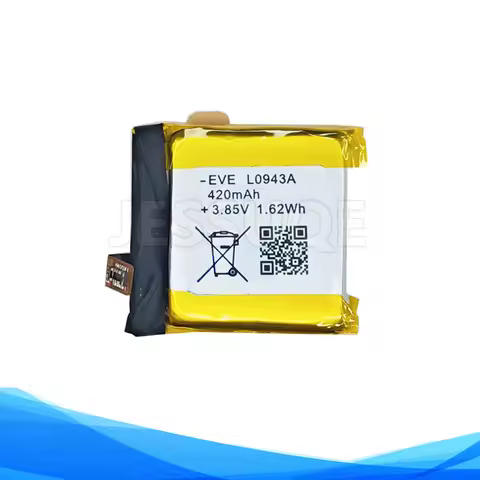 3.85VDC 420mAh 1.42Wh EVE L0943A 5524256H EVE5524256H Battery For Xiaomi COLOR 46 46mm Watch