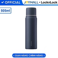 Bình giữ nhiệt Lock&Lock 505ml Maman Cup Vacuum Bottle Màu Xanh Navy LHC1487NVY - Hàng chính hãng, n