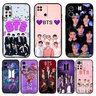 BTS Pop group, singer group for Redmi K60 K70 Pro A2 12C 10 13C TPU soft black protective case