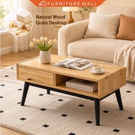 SKL Furniture 100% Fully Solid Wood Coffee Table / Meja Kopi / Side Table