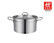 ZWILLING stainless steel soup pot 304 non-stick pot household food grade binaural soup pot with lid 