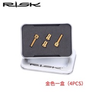 RISK Titanium Full Nut Gold Color