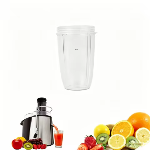 Juicer Cup Mug Clear Replacement For NutriBullet Nutri a Juicer 24OZ JAN07 Dropship