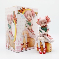 14-22cm Cartoon Puella Magi Madoka Magica Anime Figure Kaname Madoka Incubator QB Statue PVC Action 