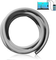 Nuanchu 16/21mm Aquarium Tubing 3 Meter/10 ft Flexible PVC Tubing Gray Plastic Aquarium Hose Fish Ta