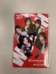 WOOAH 20週年紀念鳳凰飛鏢卡