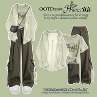 Dopamine Style Sun Protective Outfit - Cool & Chic Two-Piece Set