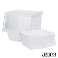 (JIJI.SG) FRIDA Sliding Door Storage Box - M/L/XL / Storage Box / Sliding Door / Home Living / Organizer / Stackable / jt