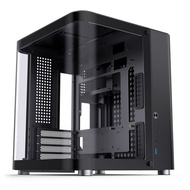 Jonsbo TK-1 Mini Matte Black Case MicroATX Micro ATX 120mm Fan Hard Drive Cage Matte Black