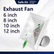 exhaust fan kipas ekzos siling Silent Large Suction Louver Ventilation Bathroom ventilation fan