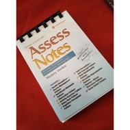 Assess Notes: Nursing Assessment & Diagnostic Reasoning (HEALTH ASSESSMENT)