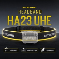 NITECORE HA23 UHE Headband Reflective Breathable Lightweight - Black