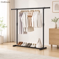 Single Pole clothes drying rack rak baju gantung baju penyidai baju ampaian baju besi gantung baju c