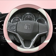 Napa Leather 38cm Car Steering Wheel Cover For Honda City 2014-2019 Fit 2014-2019 Jazz 2014-2019 HR-