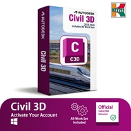 [KEY711]Civil 3D 2023-2026 Latest Genuine Subscription | Autodesk|Activation Bind with Own Email