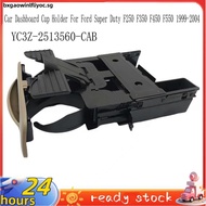 YC3Z-2513560-CAB Car Dashboard Cup Holder Drink for  Super Duty   F450 F550 1999-2004