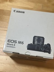 二手新淨Canon EF-M M6ii M6 mark ii Kit 15-45