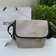 NekokissBag Anello (หิ้วShopมีถุงแบรนด์) Koten 2Way Boston shoulder Bag มีถุงแบรนด์ กระเป๋าสะพายข้าง สะพายไหล่
